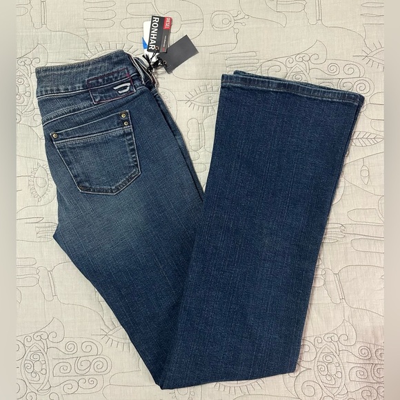 NWT Diesel Vintage Ronhar Bootcut Jeans Sz 29 x 32 Stretch Deadstock - Picture 1 of 12